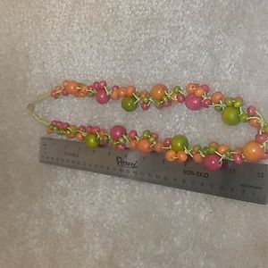 ABERRY FRUIT LONG NECKLACE APPROX 24" SB.20